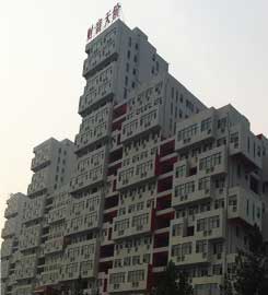 [鄭州真石漆]富士康冠達(dá)花園個(gè)性設(shè)計(jì)，只用超前單彩真石漆